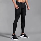 Mens Compression Tights – Moisture Wicking Baselayer for Athletic Workout