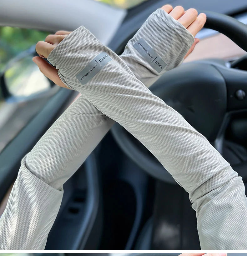 Large UV Sun Protection Sleeves – Breathable Arm Covers for Outdoor Sports