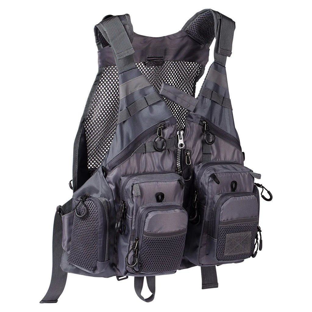Adjustable Mesh Fishing Vest – Breathable Tackle Gear for Outdoor Sports