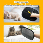 Reusable Pet Hair Grooming Gloves – Double Sided Tool for Sofa and Carpet