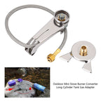 Camping Stove Adapter – Gas Cartridge Tank Connector for Outdoor Cooking