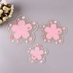 Sakura Cherry Blossom Coaster – Silicone Heat Insulation Mat for Tea Mugs