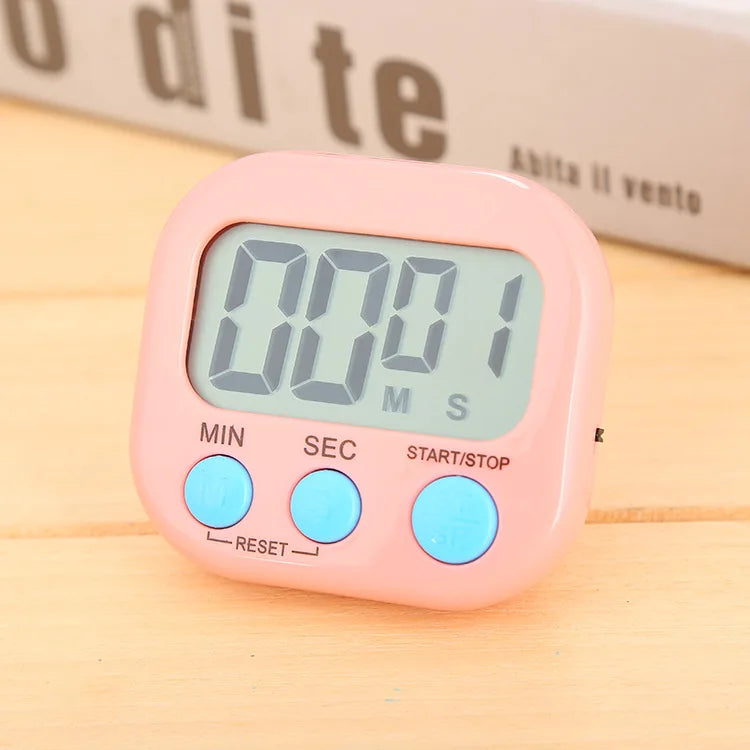Digital Kitchen Timer – Magnetic Countdown Clock for Cooking and Classroom