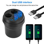 Dual USB Car Charger – 3.1A Fast Power Adapter for Mobile Devices