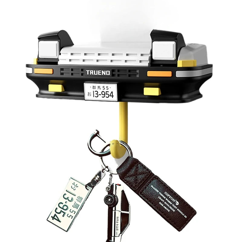 AE86 Headlight Wall Key Holder – Automotive Decorative Hook for Car Enthusiasts
