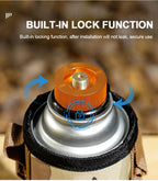 Camping Stove Adapter – Gas Cylinder Valve Converter for Outdoor Cooking