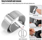 Stainless Steel Watch Band – Replacement Metal Bracelet for Huawei Watch GT4