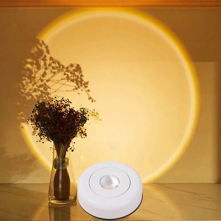 Battery Operated LED Night Light – Touch Activated Lamp for Closet Bedroom