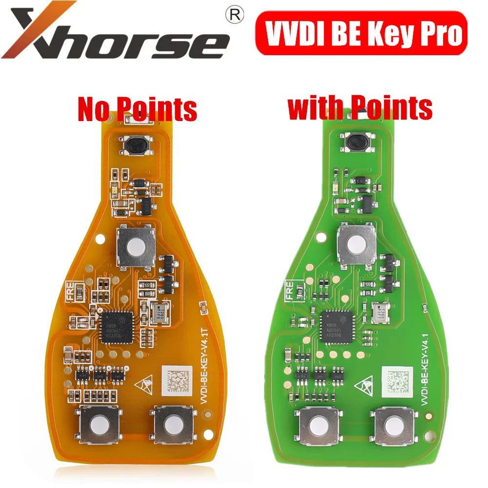 Xhorse VVDI BE Key Pro – Improved MB Smart Remote for Benz Key Programming