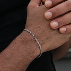 Gold Stainless Steel Cuban Chain Bracelet – Unisex Hip Hop Jewelry