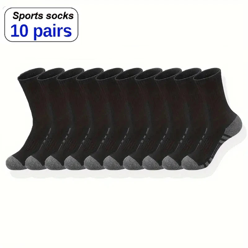 Breathable Athletic Ankle Socks – Moisture Wicking Mens Sports Footwear