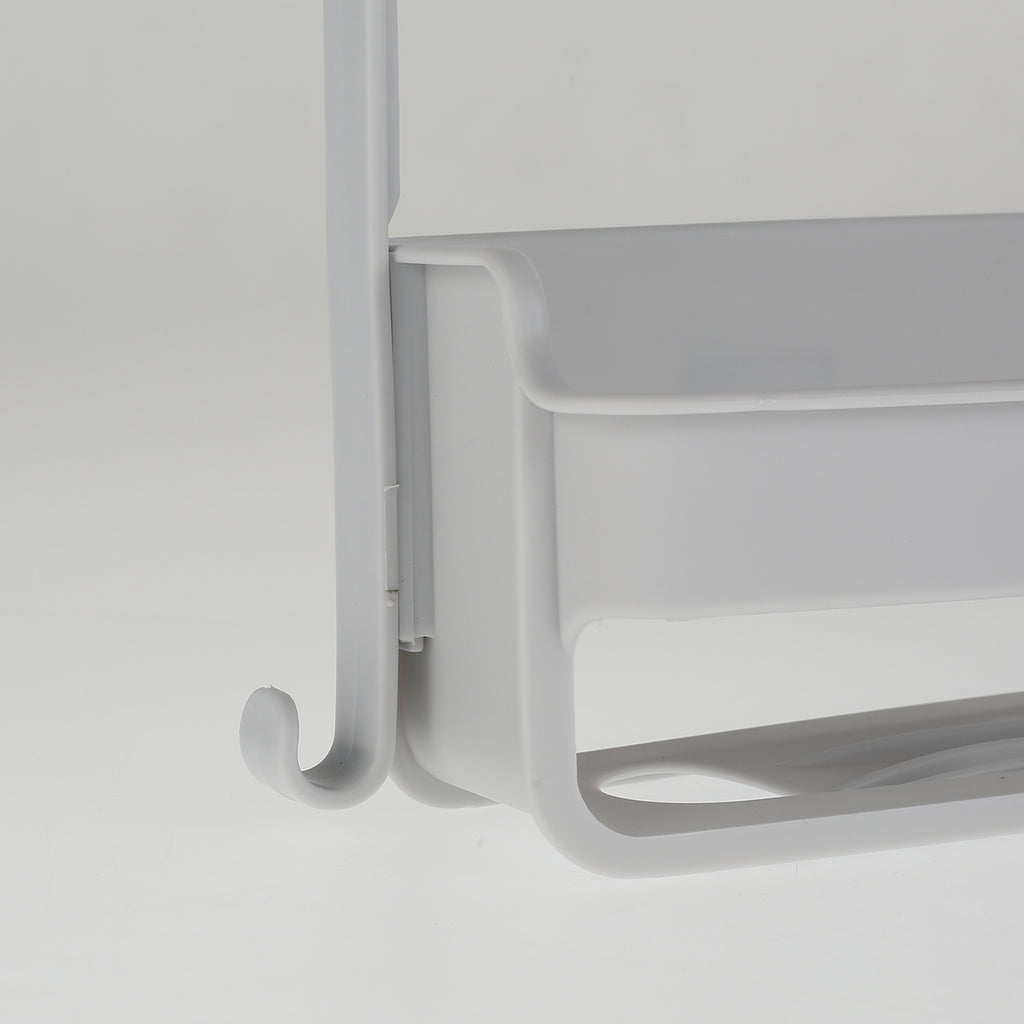 Hanging Bathroom Shelf – Nail-Free Shower Organizer for Shampoo Storage