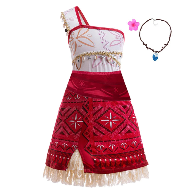 Princess Costume Dress – Kids Summer Cosplay Outfit for Party