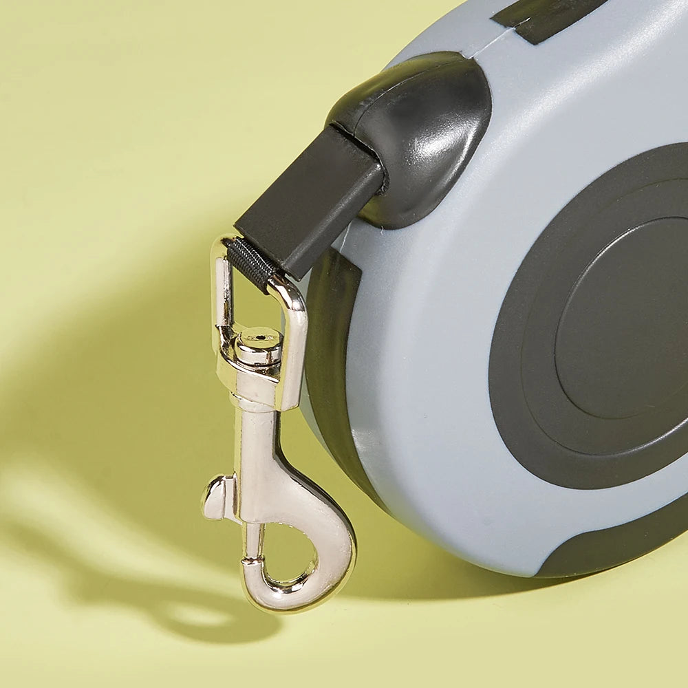 Retractable Nylon Dog Leash – Durable Automatic Lead for Small to Large Pets