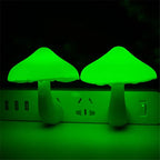 Mushroom LED Night Light – Automatic Sensor Lamp for Kids Bedroom Decor