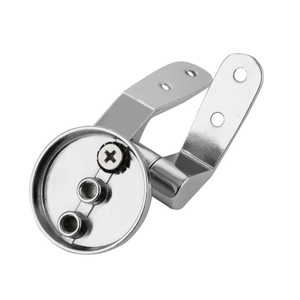 Stainless Steel Toilet Seat Hinges – Universal Replacement for DIY Lid Repair