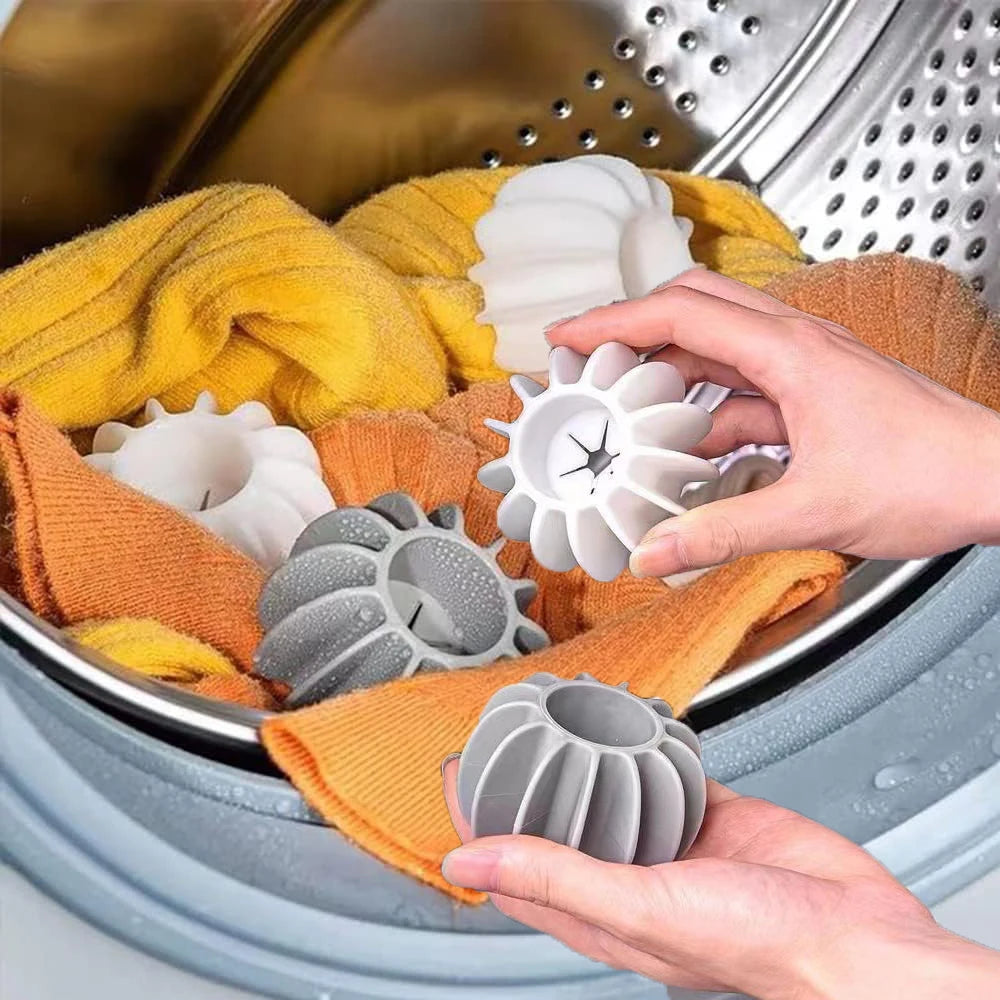 Reusable Silicone Laundry Ball – Pet Hair Remover for Washing Machines
