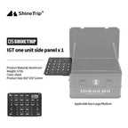 Aluminum Modular IGT Case – Lightweight Storage for Outdoor Camping