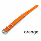 Woven Nylon Watch Strap – 18mm-22mm Canvas Wristband for Men and Women