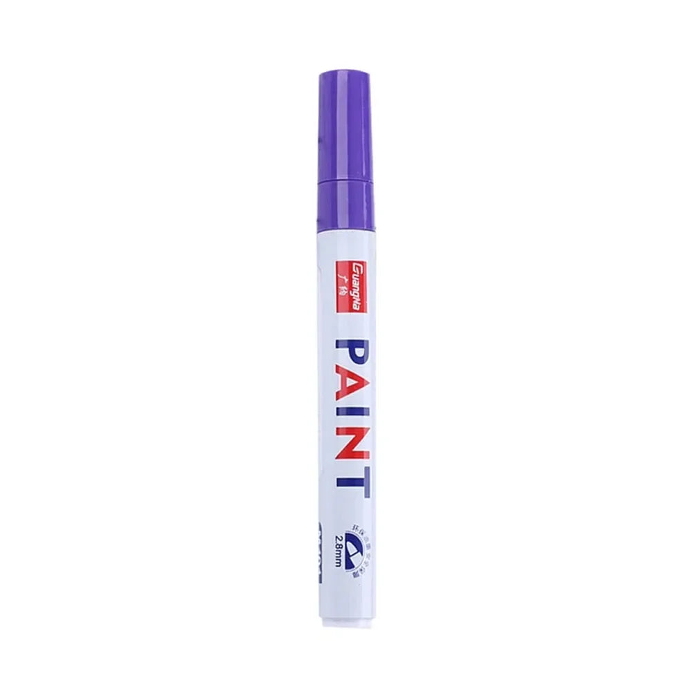 Permanent Paint Marker – Waterproof Oily Ink for Car Tires and Metal
