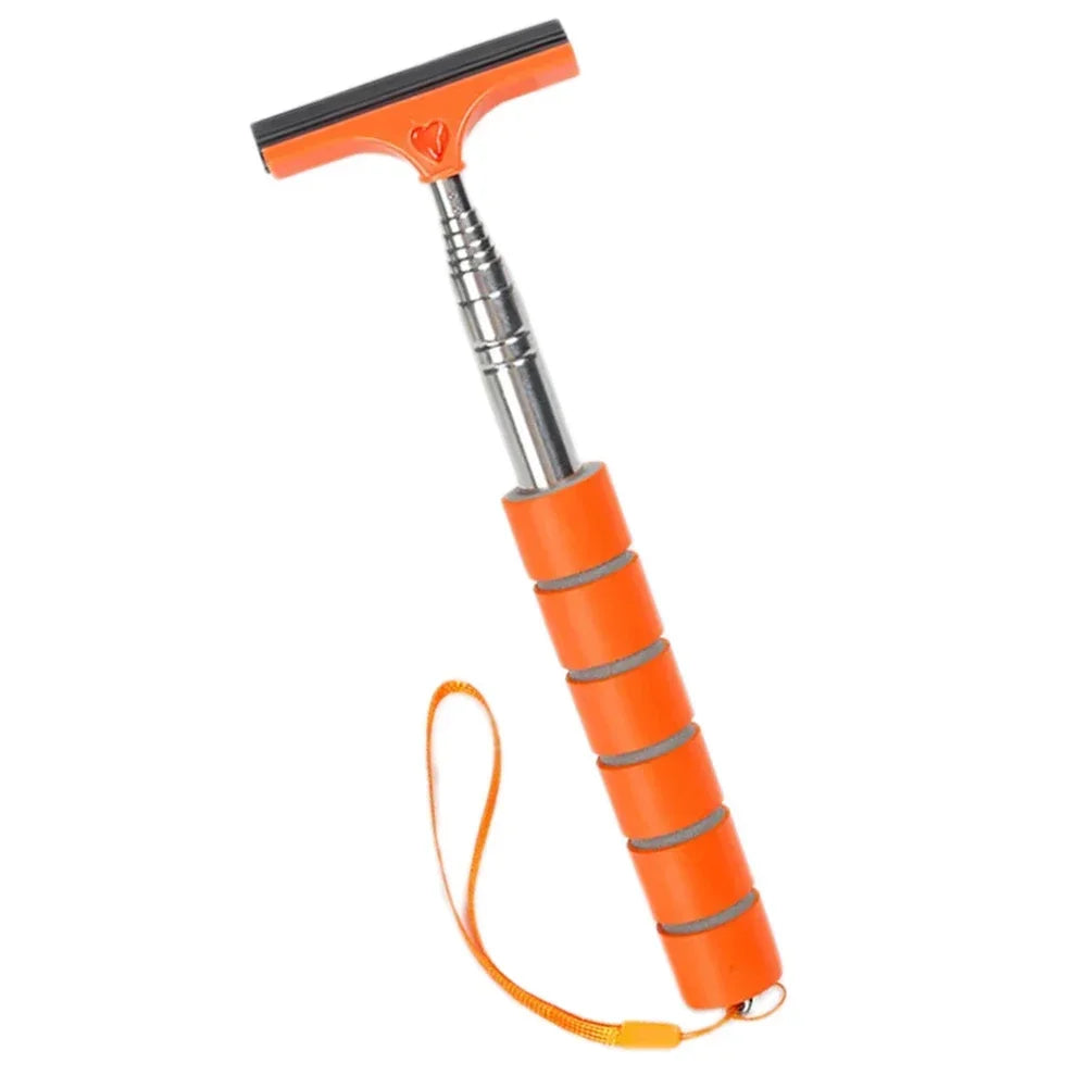 Telescopic Car Mirror Squeegee – Extendable Glass Wiper for Rain Removal
