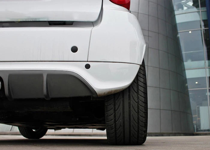 Plastic Tow Hook Cover – Waterproof Exterior Trim for Mercedes Smart Fortwo