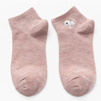Embroidered Animal Cotton Socks – Kawaii Harajuku Style for Casual Wear
