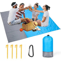 Waterproof Sandproof Beach Mat – 200x140cm Picnic Blanket for Outdoor Travel