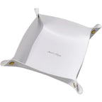 Folding Leather Storage Tray – Nordic Desktop Organizer for Jewelry and Keys