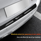 Carbon Fiber Trunk Sill Protector – Anti-Scratch Bumper Guard for DS Series