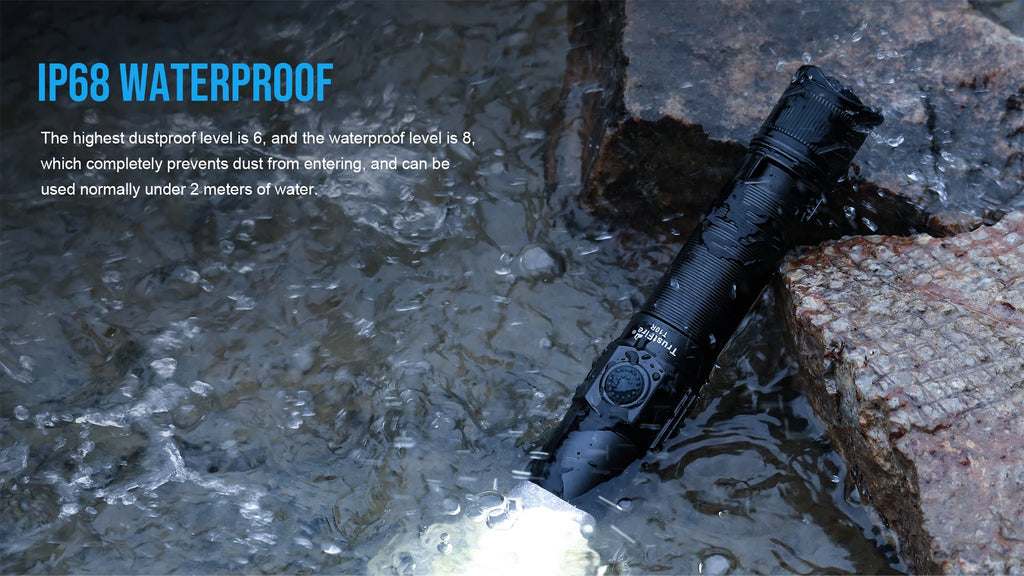 Tactical LED Flashlight – 1800 Lumen USB Rechargeable for Outdoor Camping