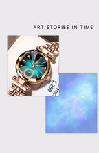 Elegant Stainless Steel Quartz Watch – Luxury Fashion Accessory for Women