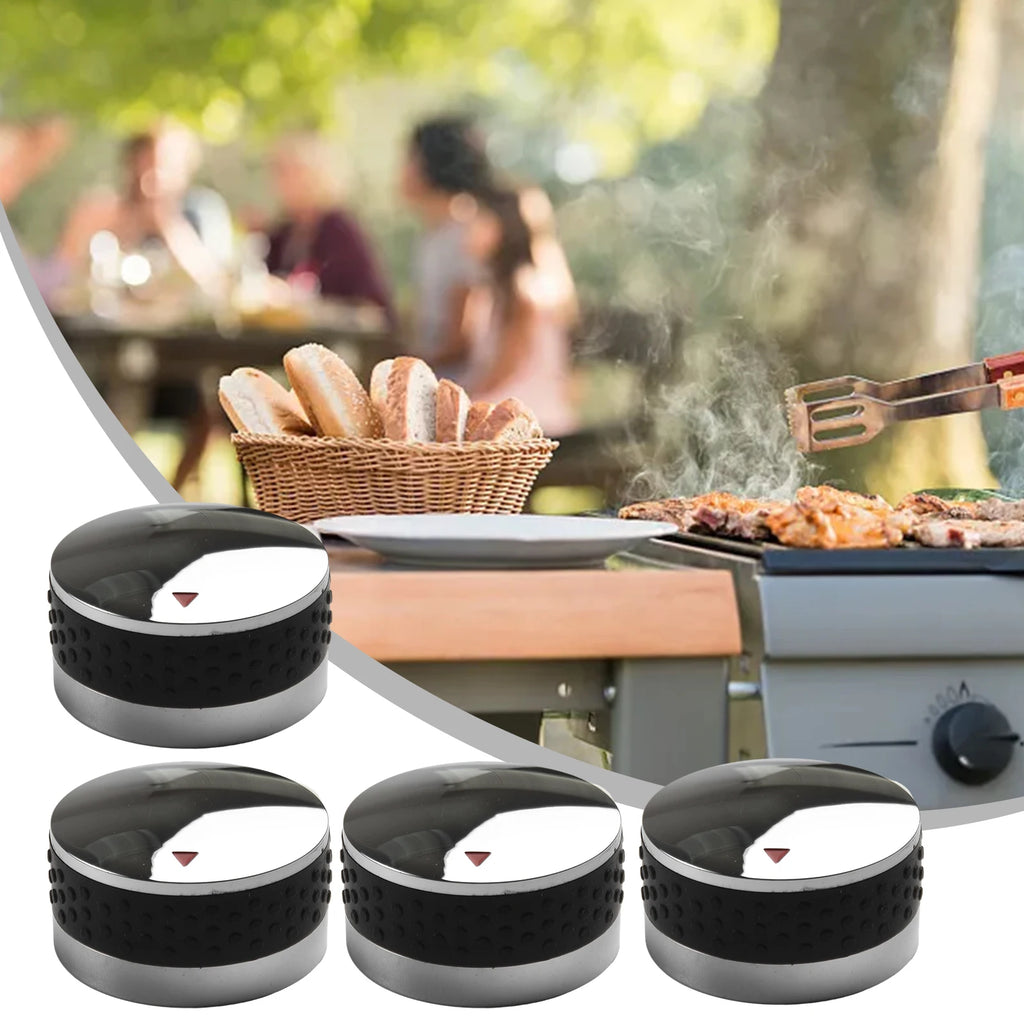 Universal BBQ Gas Stove Control Knobs – 58mm Replacement Parts for Outdoor Grills