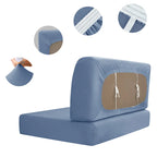 Jacquard RV Dinette Cushion Covers – Stretch Fabric for Camper Seat Protection