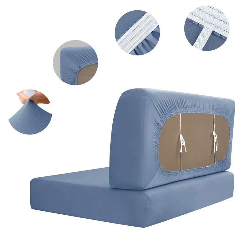 Jacquard RV Dinette Cushion Covers – Stretch Fabric for Camper Seat Protection