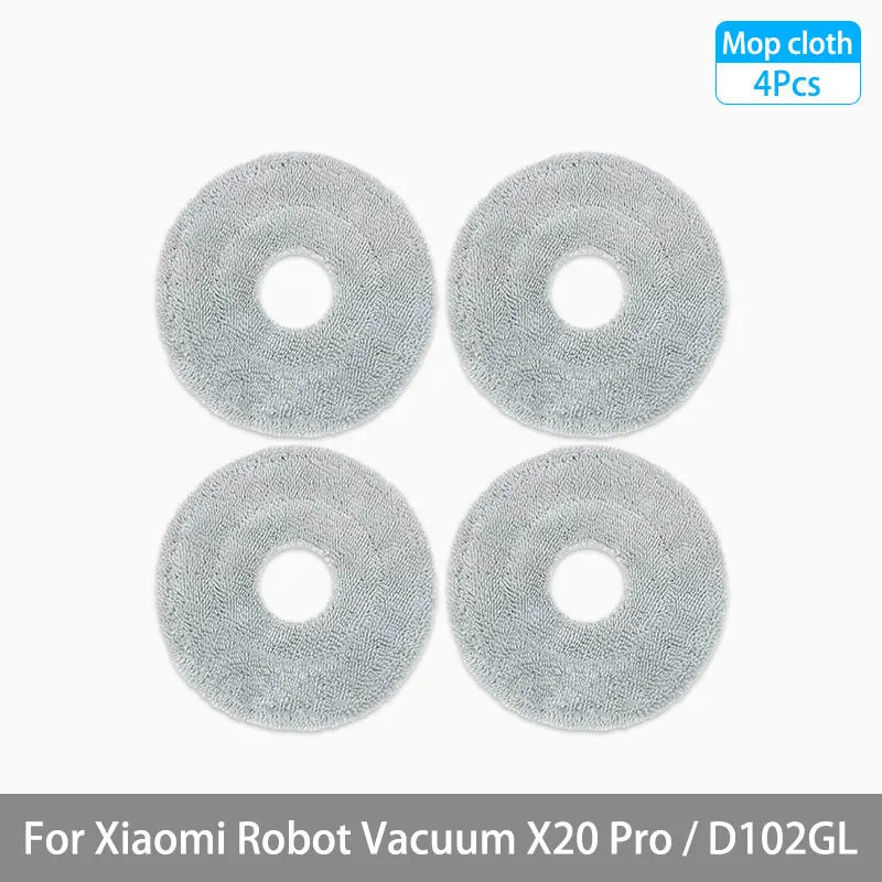 Replacement Accessory Kit – Brushes and Filters for Xiaomi Robot Vacuum X20