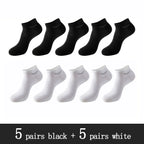 Bamboo Fiber Ankle Socks – Breathable Anti-Bacterial Footwear for Daily Casual Wear
