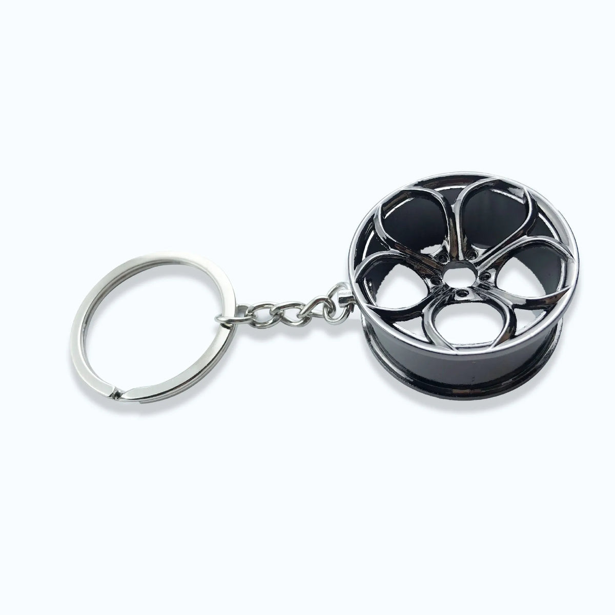 Metal Vernier Caliper Keychain – Miniature Bottle Opener for Car Accessories