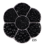 Half Round Flatback Pearl Beads – Assorted Sizes for DIY Jewelry and Nail Art