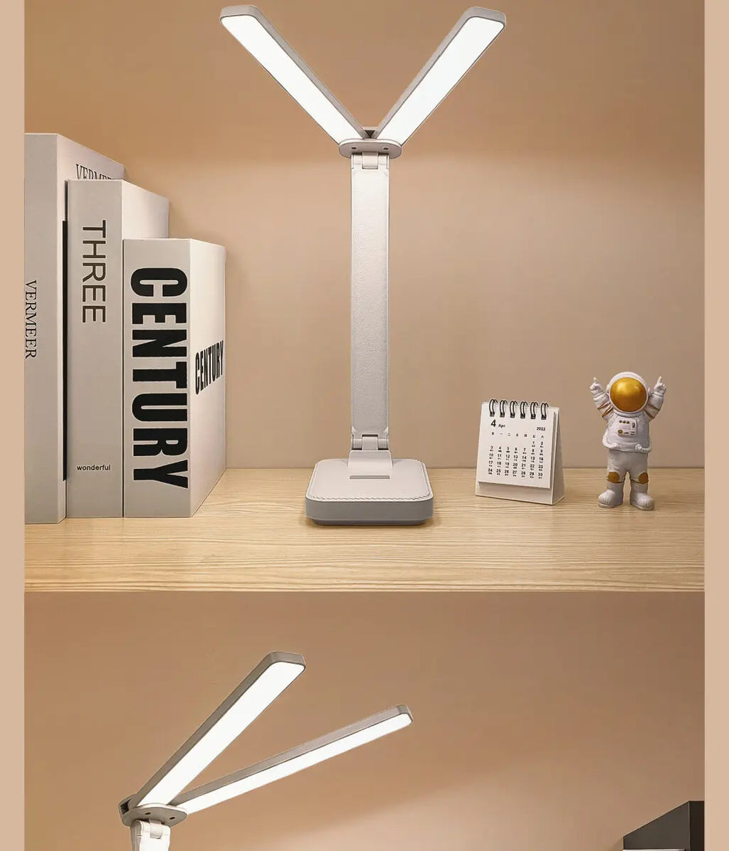 Dimmable LED Desk Lamp – Rechargeable Eye Protection for Bedroom Study