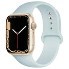 Silicone Apple Watch Sport Band – Adjustable Strap for Series 1-11 and Ultra