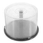 Empty DVD Storage Bucket – Protective Plastic Spindle Case for Car Travel