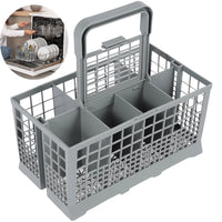 Universal Dishwasher Cutlery Basket – Foldable Flatware Holder for Kitchen