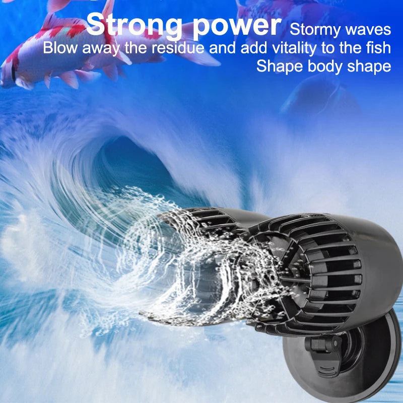 Submersible Wavemaker Pump – 3W Aquarium Water Circulation for Fish Tanks