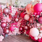 Metallic Assorted Balloons – Decorative Party Decor for Weddings and Birthdays