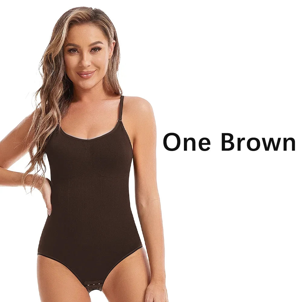 Seamless Body Shaper Bodysuit – Slimming Butt Lifter for Women