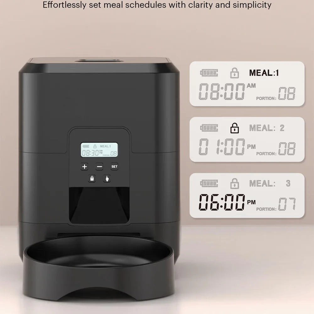 Automatic Pet Feeder – Timed Food Dispenser for Cats and Dogs