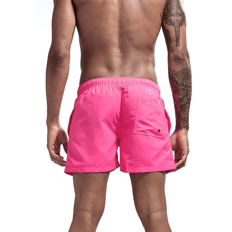 Mens Quick Dry Swim Trunks – Lightweight Beach Shorts for Summer Swimming