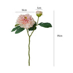 Large Silk Peony Bouquet – Realistic Artificial Flowers for Home Wedding Decor