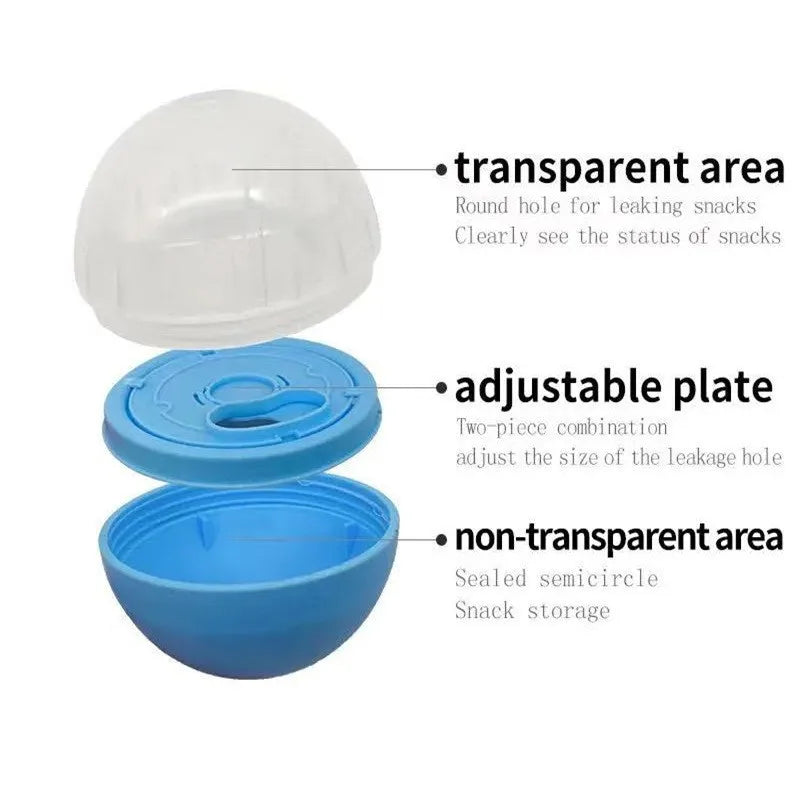 Interactive Treat Dispenser Ball – Slow Feeder for Dog and Cat IQ Training